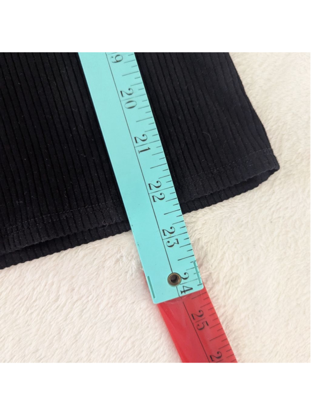 Reformation Black Ruffle Tank Top - XS - Picture 7 of 9